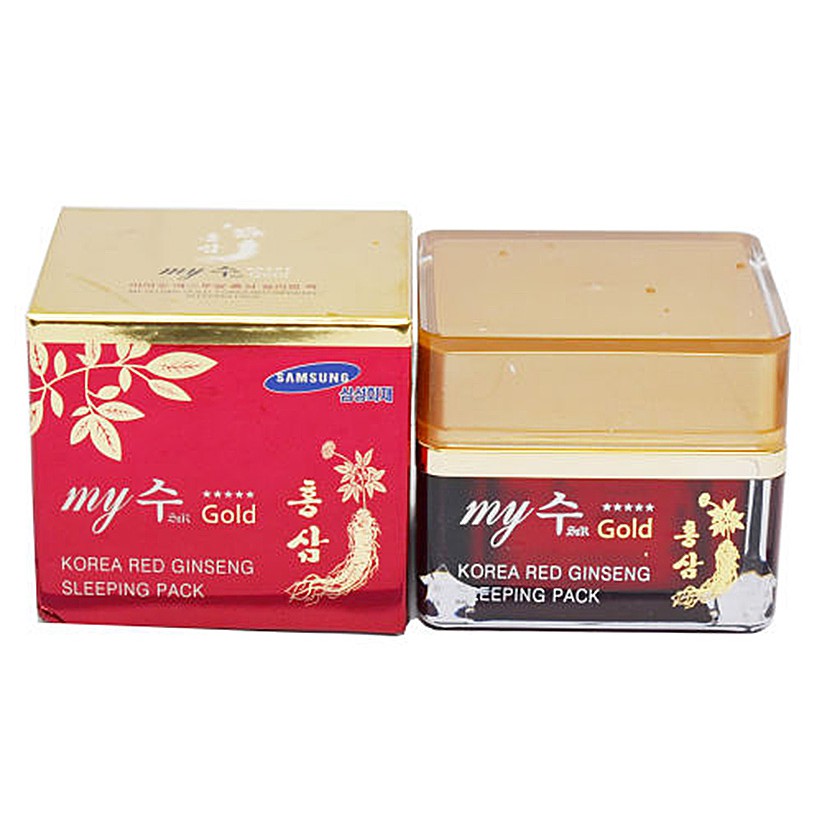 Kem Dưỡng Da Hồng Sâm Ban Đêm My Gold (Korea Red Ginseng Sleeping Pack)