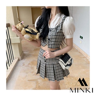 Set caro siêu xinh - chất liệu cao cấp - màu trắng bánh bèo