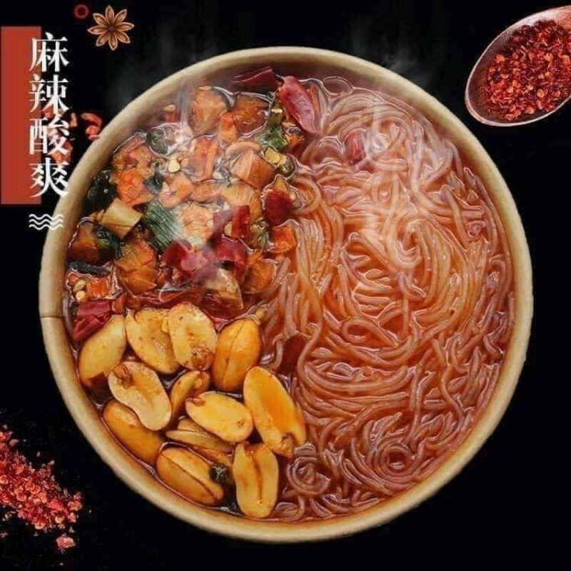 Miến chua cay lạnh trùng khánh cực ngon 6 ly/ thùng