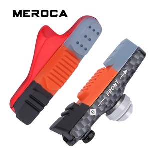 Meroca má phanh xe đạp đường trường má phanh v cao su siêu nhẹ phụ kiện xe đạp