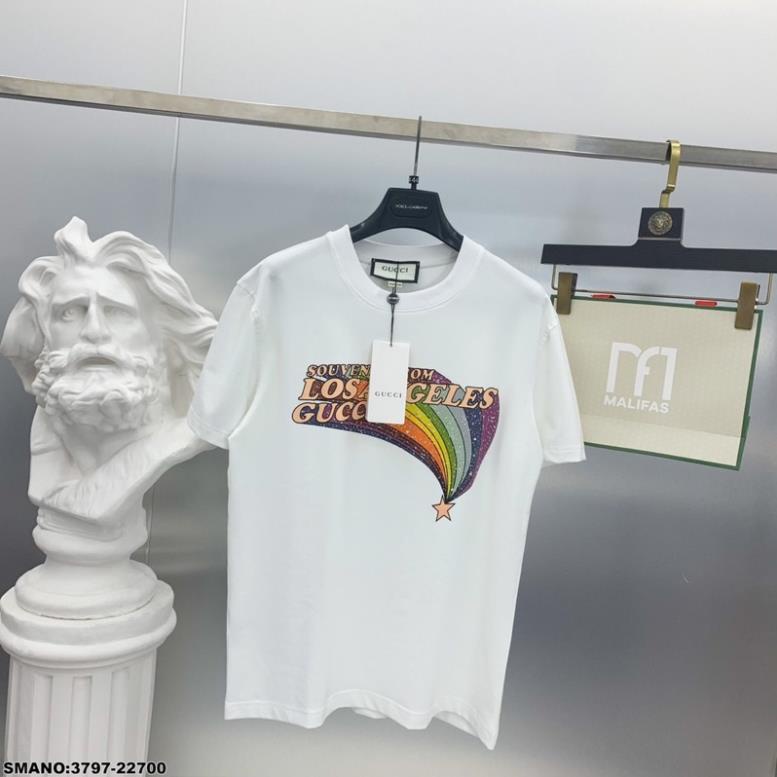 Áo Phông GC Nam Nữ In Hình Cầu Vồng Siêu Đẹp - Áo Thun GC Nam Nữ In Chữ Ngực Siêu Chất -Dũng Buotique