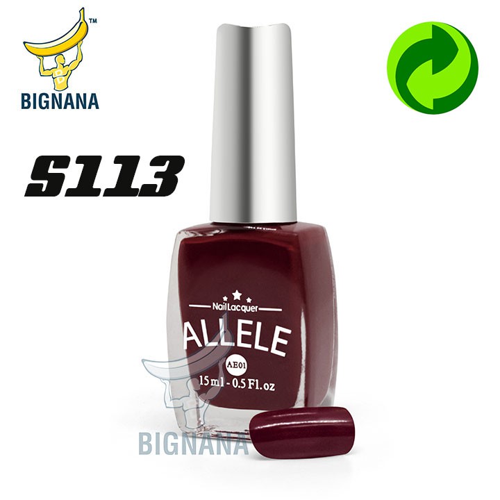 Các Tông Màu Đỏ, Mẫu Mới Sơn Móng Tay Allele - AE01 Chai 15ml An Toàn, Màu Sắc Đa Dạng
