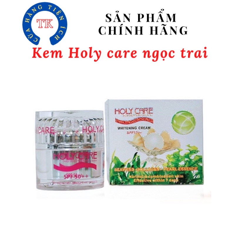 Kem Holy care dưỡng trắng da ngọc trai 20g