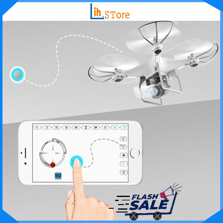 [ Sale Up To 50% ] Flycam AG07 - Camera Full HD Hỗ Trợ Quay Góc Rộng, Cảnh Báo Va Chạm, Tự Động Bay Về | BigBuy360 - bigbuy360.vn