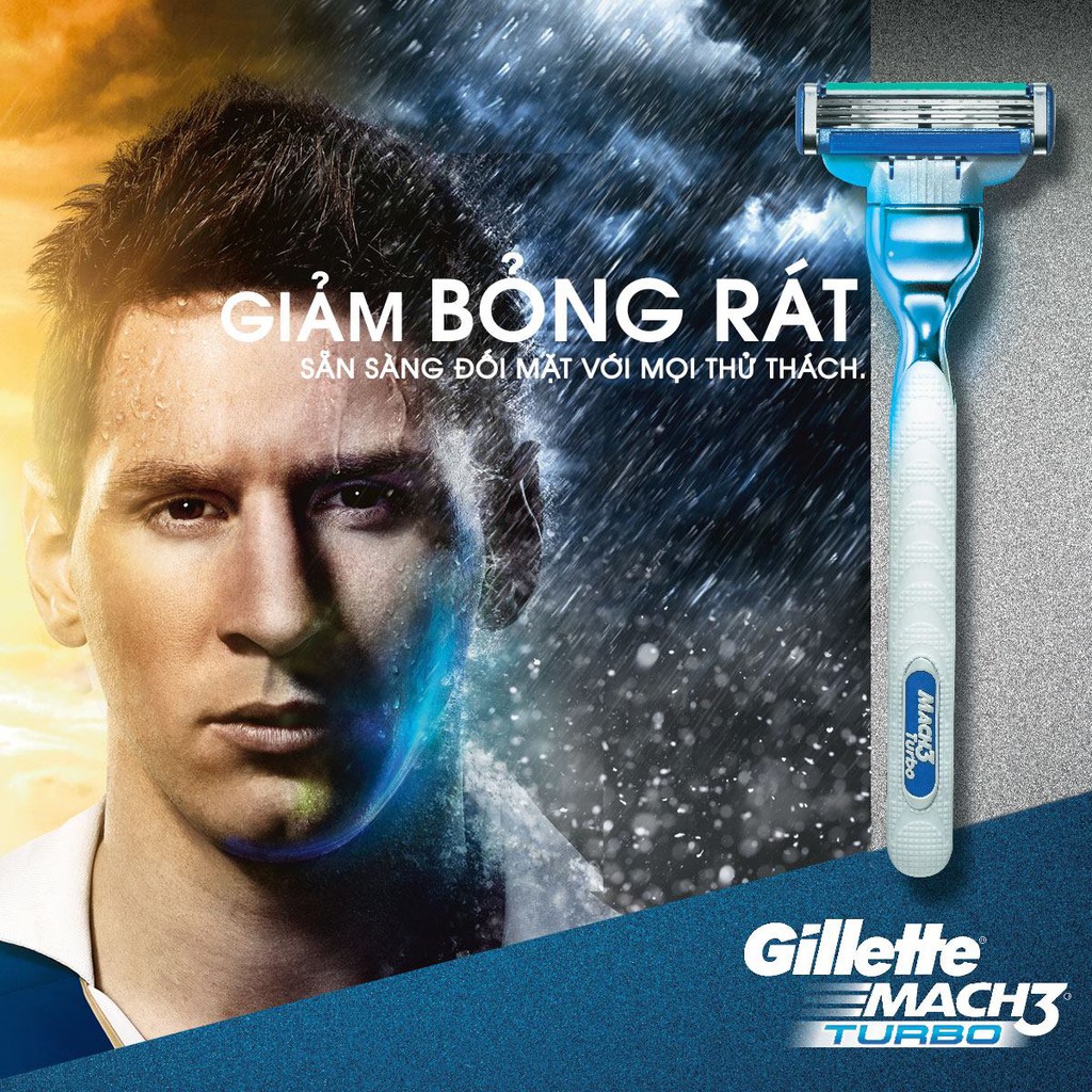 Cán/Dao cạo râu 3 lưỡi Gillette Mach3 - HKT Shop