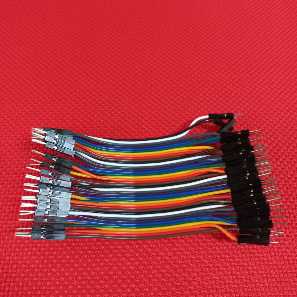 40 Dây Test Board Đực - Đực 10cm