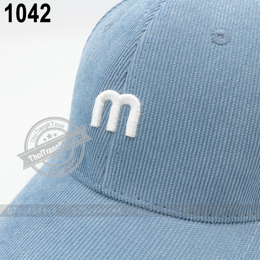 Mũ lưỡi trai ❤️ Nón kết thêu chữ phong cách Ulzzang form unisex nam nữ N01