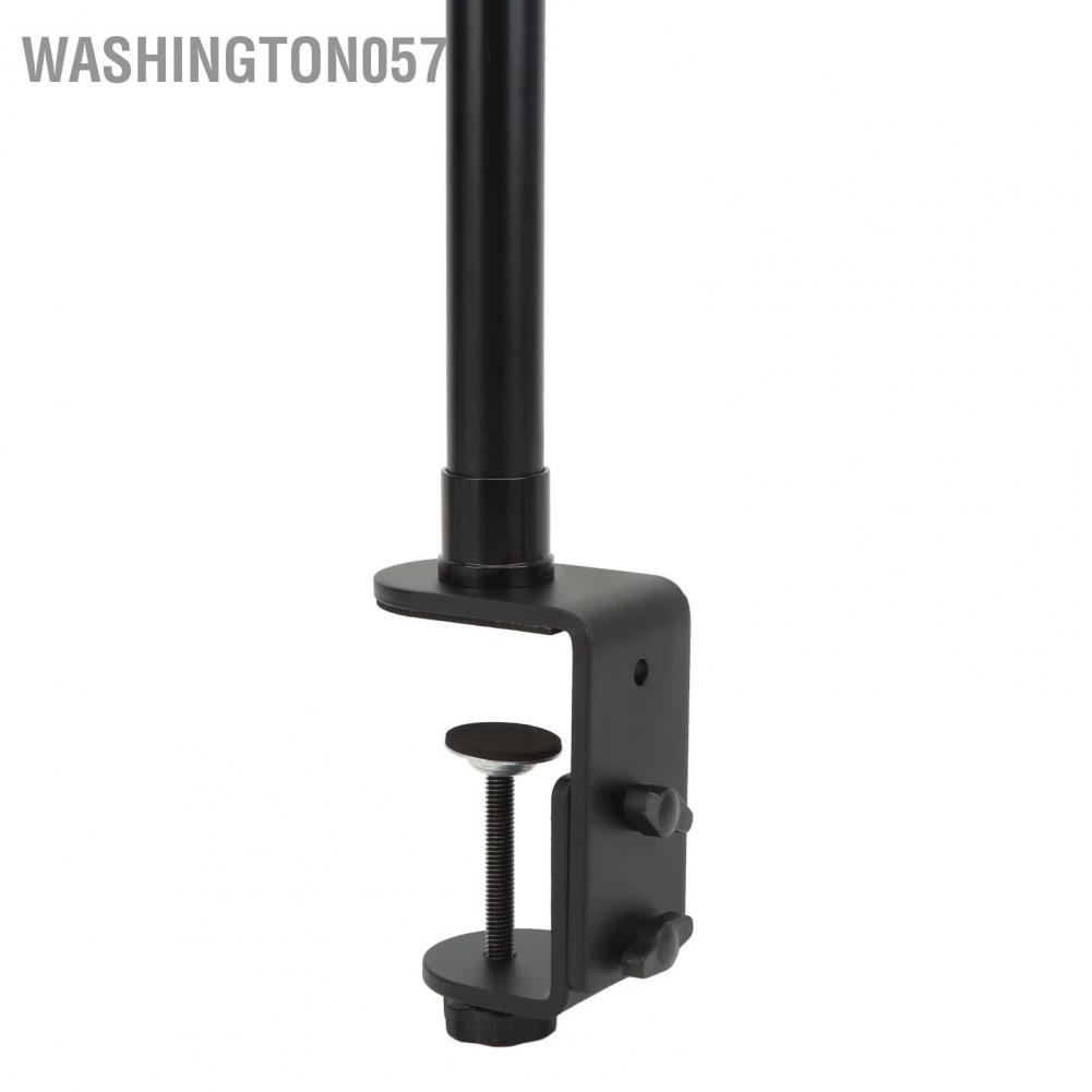 Washington057 Camera Desk Mount Stand Tabletop C Clamp Aluminum Alloy Arm with Ballhead for Live Broadcasting Photography