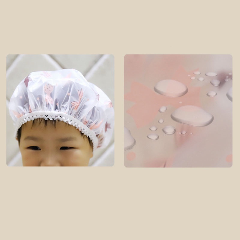 Mũ chụp tóc khi tắm cho bé LAKIDS có nhiều hình đáng yêu cho bé từ 1 đến 15 tuổi