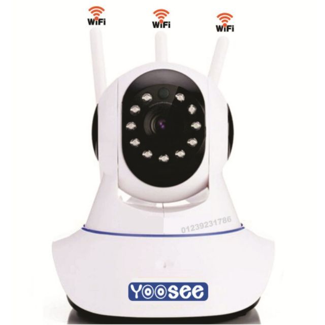 Camera IP Yoosee 3 Râu 2.0M - HD1080P - 3 Anten