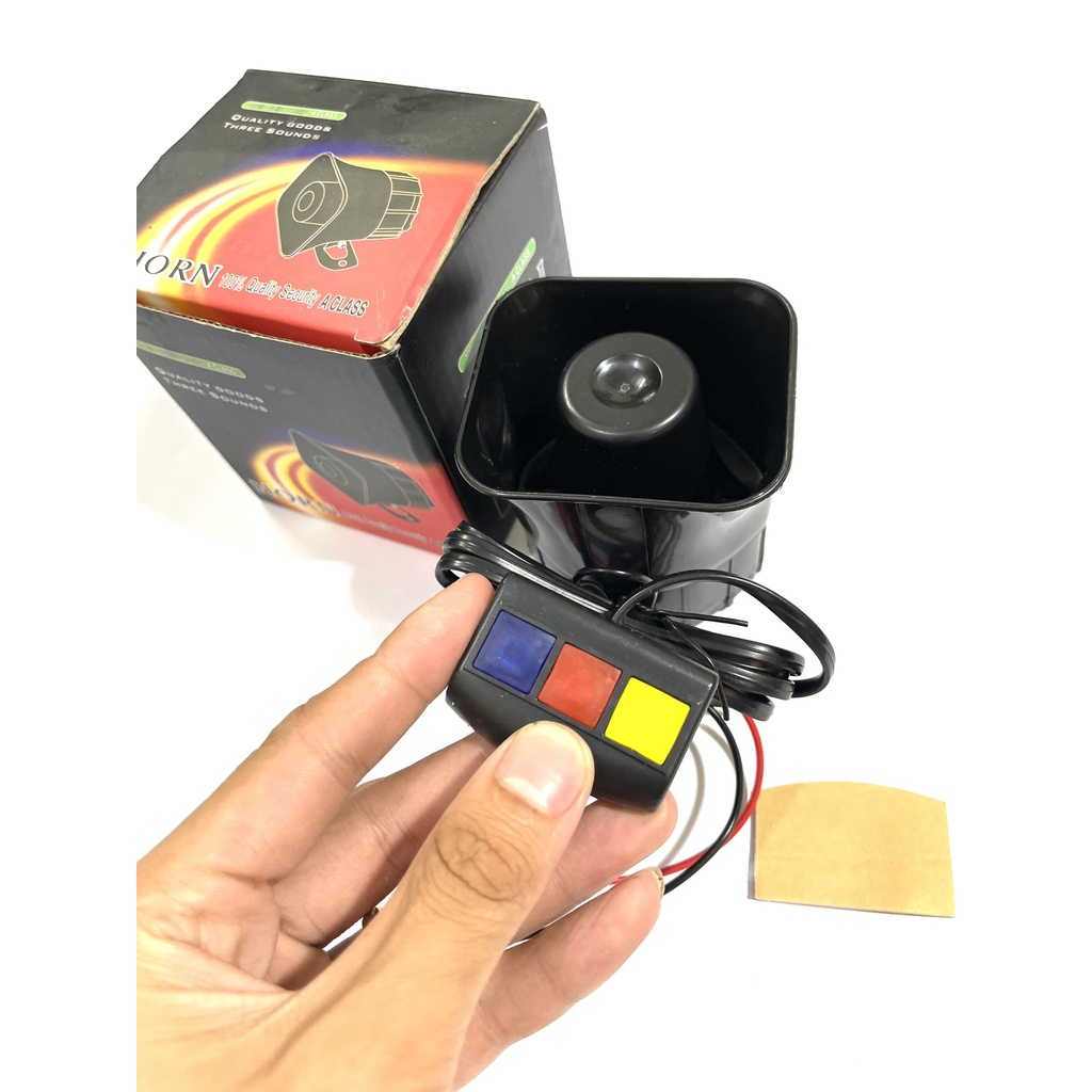 Còi hú 3 chế độ kêu cực to bảo hành 6 tháng