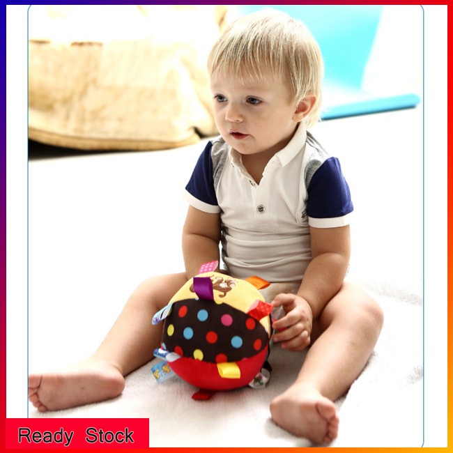 kl Baby Ball Plush Ball Toy Super soft comfort ball Easy to Grasp Bumps Help Develop Motor Skills