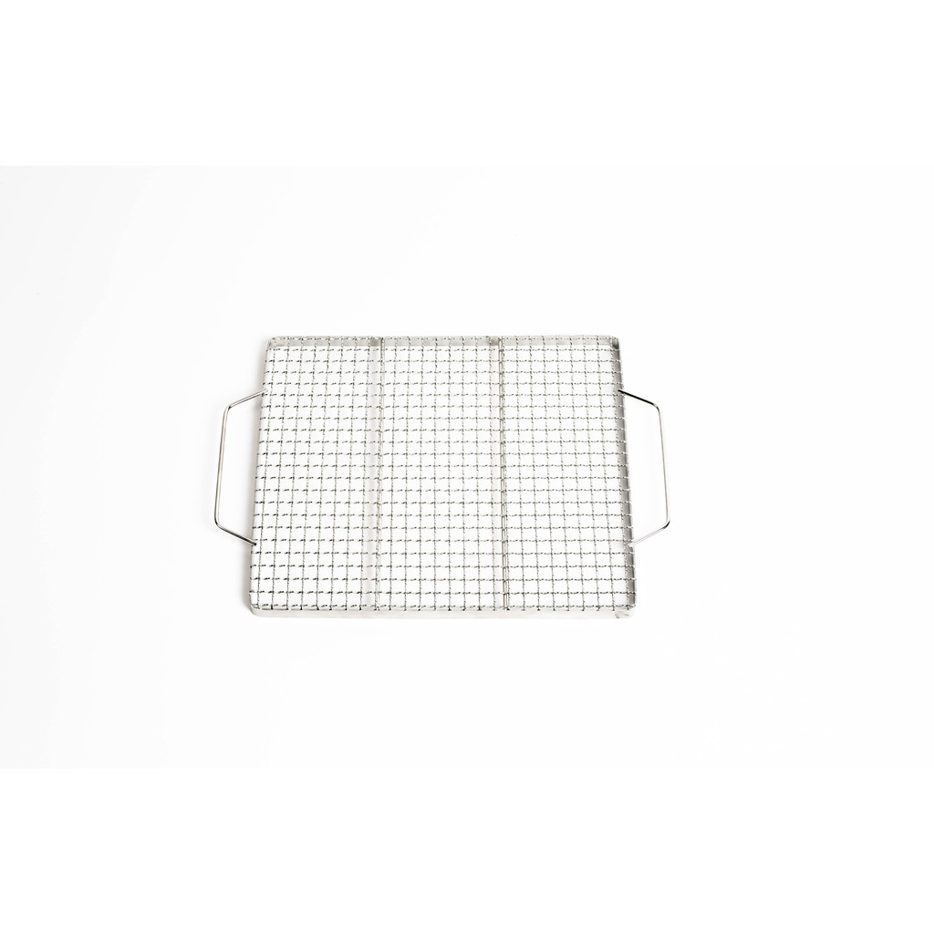 Vỉ nướng thay thế inox 304 chống gỉ, dành cho bếp nướng BBQ dã ngoại size M