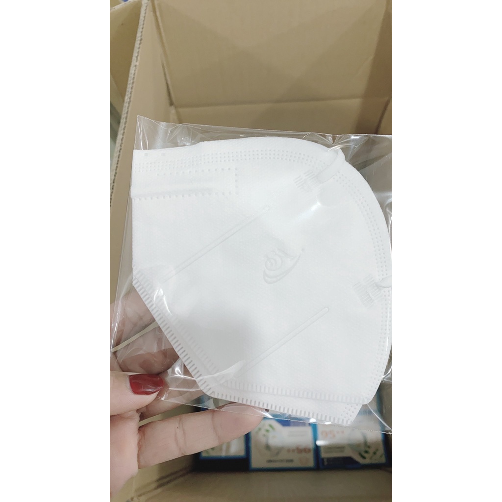 Hộp 20 chiếc Khẩu trang N95, KN95 không van, 5 lớp Bảo An Mask