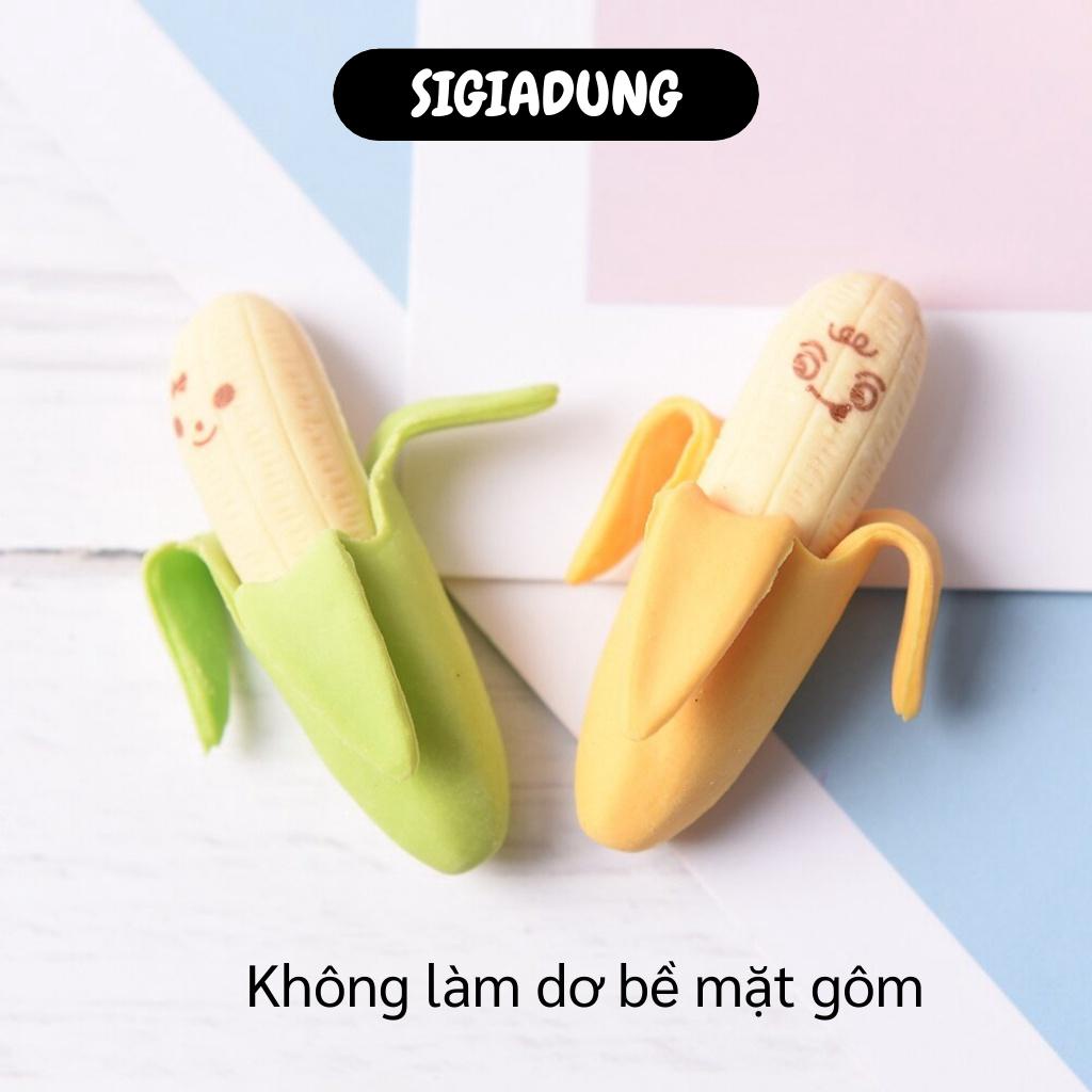 [SGD] Cục Tẩy - Combo 2 Cục Gôm Hình Chuối Mini Họa Tiết Đáng Yêu Cho Bé Học Tập 9117