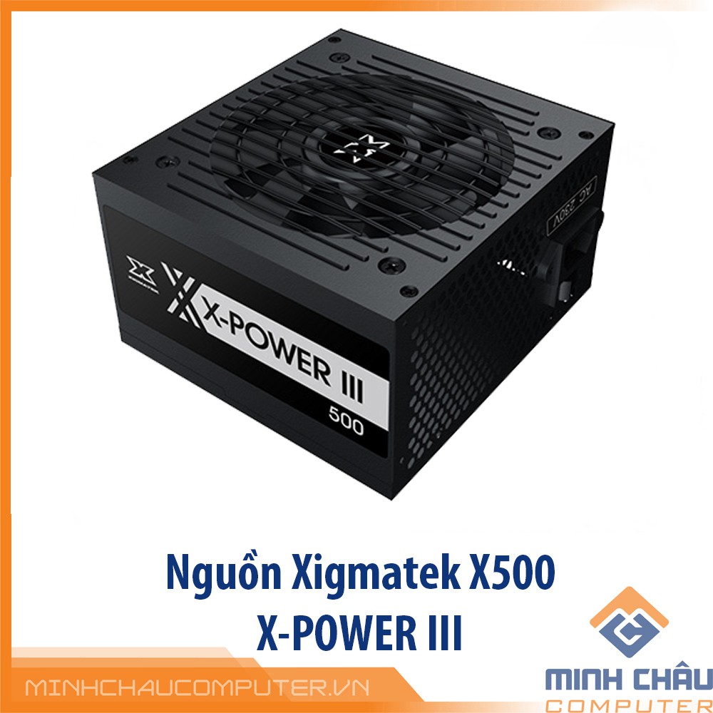 Nguồn máy tính XIGMATEK X-POWER III X-500 (EN45976) 450W- Phiên bản mới 2020