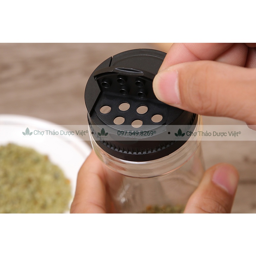 Hũ nhựa đựng gia vị ( Lọ nhựa cao cấp 120ml)- Chợ Thảo Dược Việt