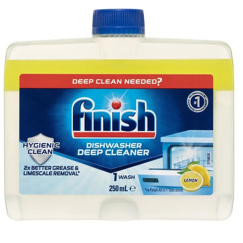 Nước vệ sinh bảo trì máy rửa chén bát Finish 250ml