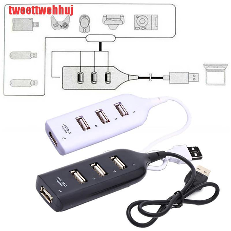 Bộ Chia 4 Cổng Usb 2.0 Tốc Độ Cao