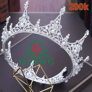 vương miện tròn cả đầu