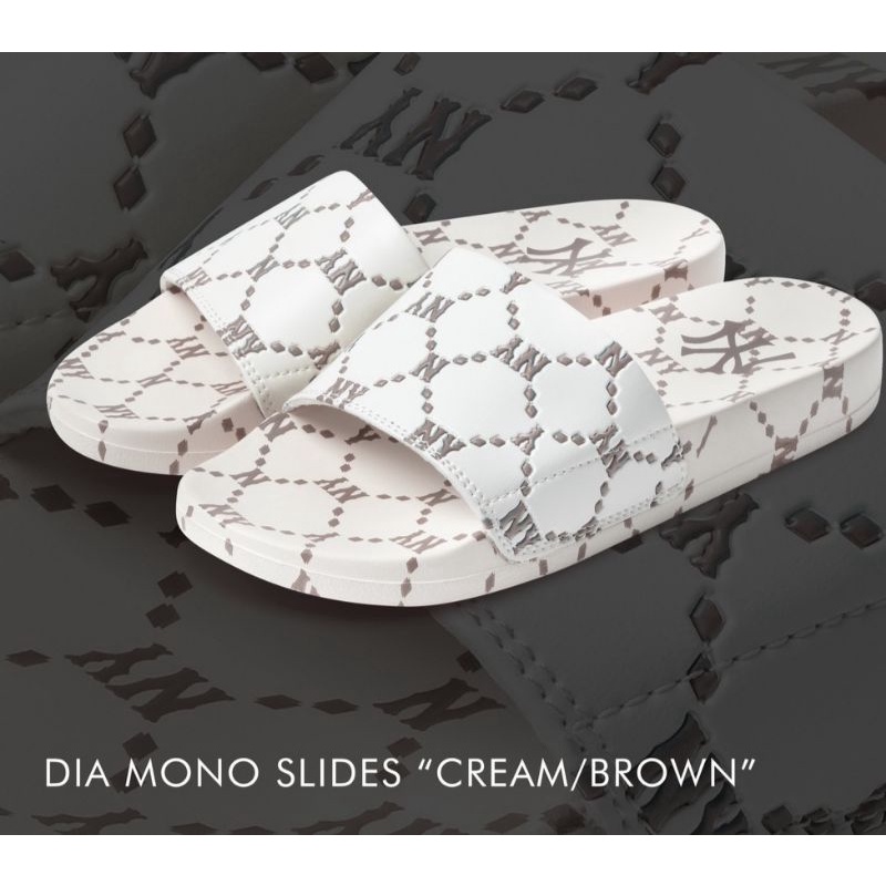 Dép quai ngang Mound Dia Monogram