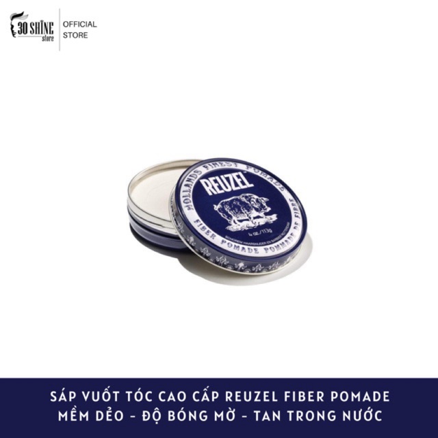 Sáp Vuốt Tóc Reuzel Fiber Pomade 35g - Nhập khẩu chính hãng