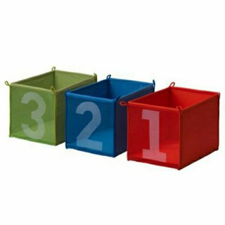 HỘP ĐỰNG ĐỒ IKEA 26cmx18cmx18cm