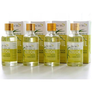 Tinh dầu sả Bé Yêu 50ml - dùng xông hơi , đuổi muỗi , khử mùi vệ sinh nhà cửa