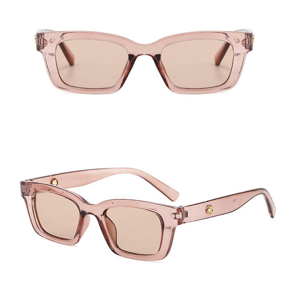 Kính Mát Gọng Vuông Họa Tiết Da Báo Phong Cách Hàn Quốc Dành Cho Nữ