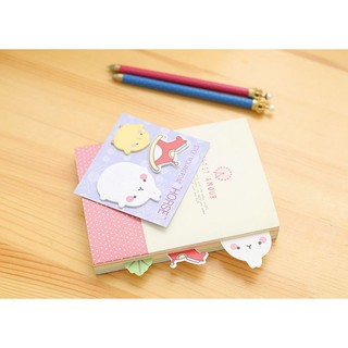 Giấy ghi chú note phân trang Molang & Piu Piu