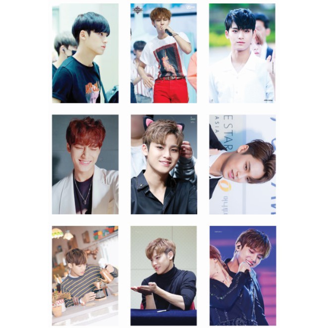 Lomo card 90 ảnh thành viên SEVENTEEN - KIM MINGYU