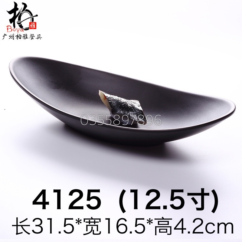 Đĩa thuyền sâu lòng 31cm