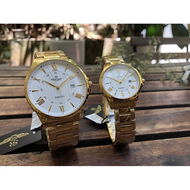 Đồng hồ đôi mặt Sapphire SRWATCH SG3006.1402CV - SL3006.1402CV tinh tế sang trọng lị