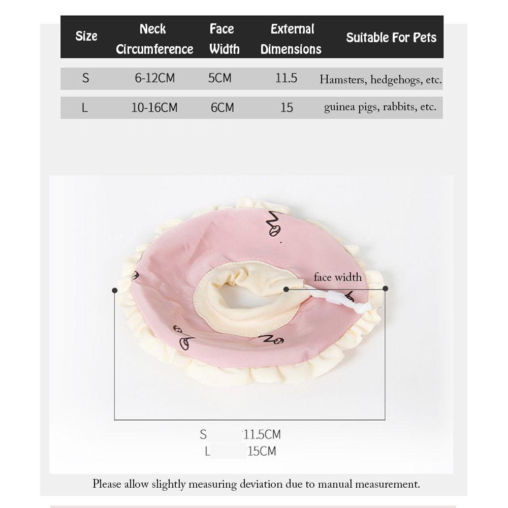 LEISURE Vòng Cổ Hình Nón In Chữ Guinea Dễ Thương Cho Thú Cưng