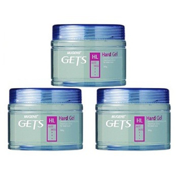 Keo vuốt tóc siêu cứng dành cho nam (Hàn Quốc)  mugens hard gel 330g