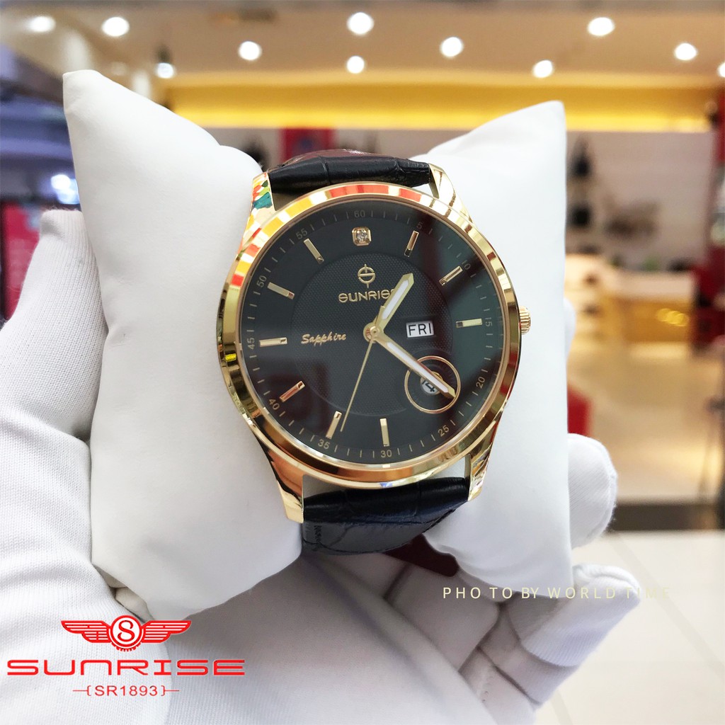 Đồng Hồ Nam Sunrise DM784SWA [ Chính Hãng Full Box ] Sapphire Chống Xước , Chống Nước ( Nhiều màu ) | BigBuy360 - bigbuy360.vn