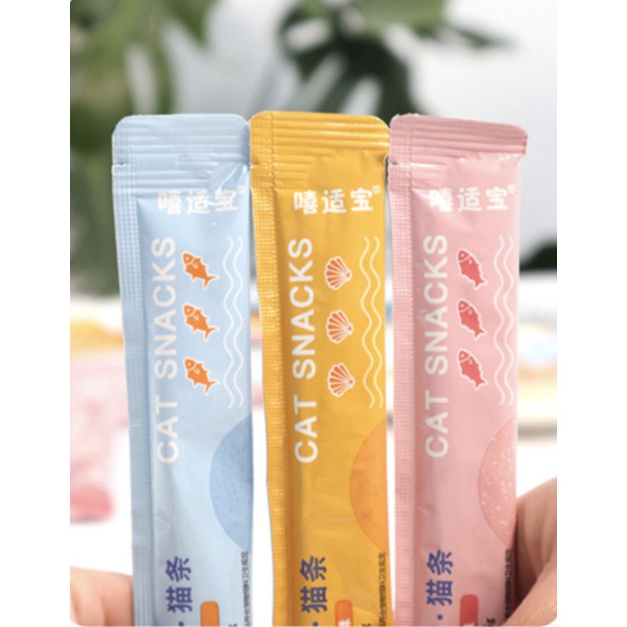 Súp thưởng cho mèo, đồ ăn thưởng cho mèo khi huấn luyện