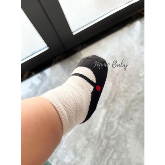 Tất vớ cao cổ mùa thu đông hình đôi giày dễ thương cho bé T37 Mimo Baby