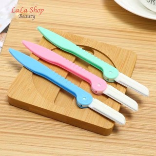 Dao Tỉa Lông Mày Bằng Thép Có 1 Lưỡi Dao Thay Thế