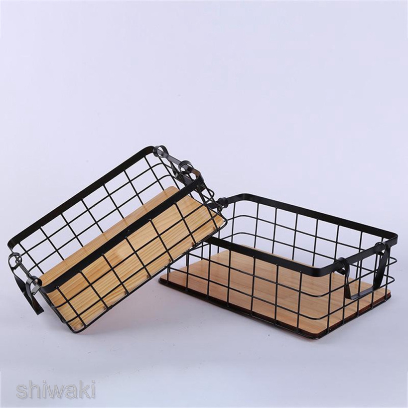 【In Stock】 Vintage Inspired Basket for Kitchen Rack Basket Storage Organizing Baskets
