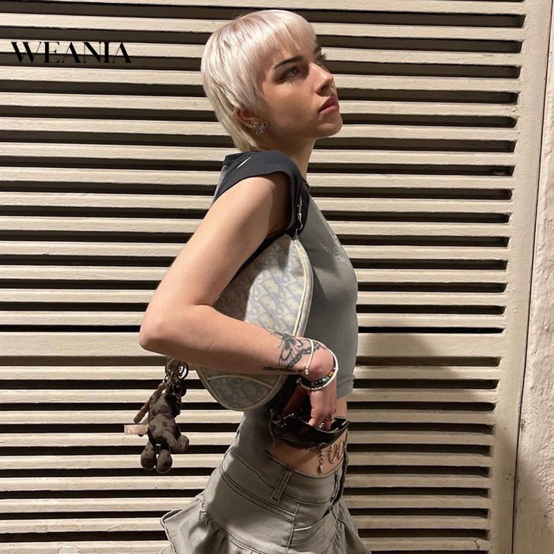 Áo Thun Tay Ngắn Cổ Tròn In Họa Tiết Nghệ Thuật Phong Cách Đường Phố Cho Nữ