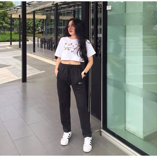 QUẦN JOGGER NỮ ỐNG SUÔNG