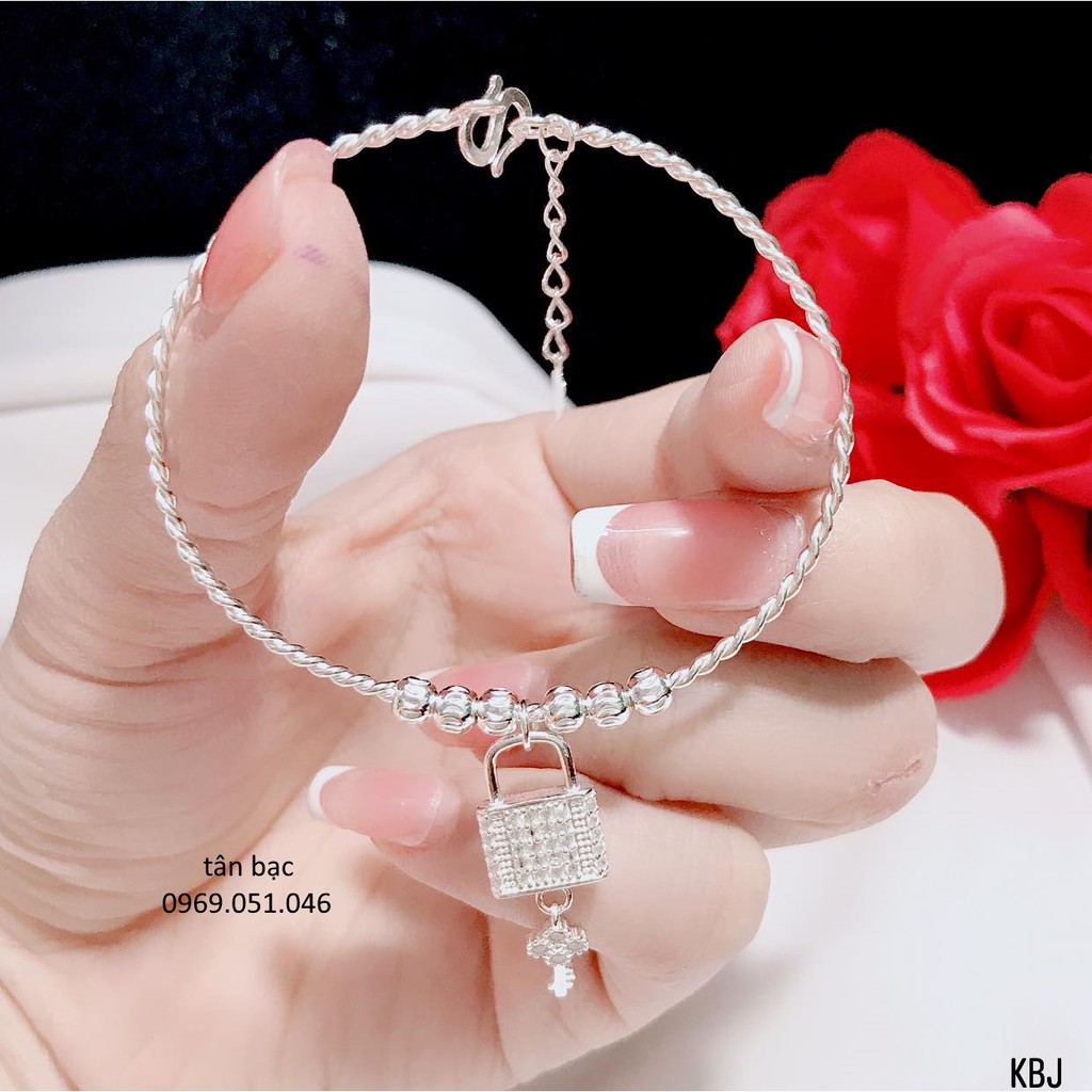 lắc tay bạc , hình ổ khóa , THỂ HIỆN SỰ YÊU THƯƠNG ĐONG ĐẦY , TÌNH CẢM GẮN KẾT, MÓN QUÀ từ YÊU THƯƠNG