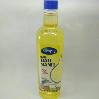 Dầu đậu nành Simply chai 1l