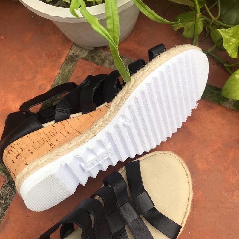 Giày dép sandal GABOR xuồng sz 37 37.5
