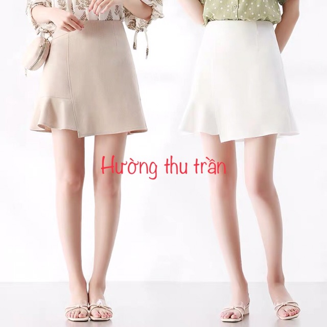 Chân váy đuôi cá vạt lệch thời trang công sở