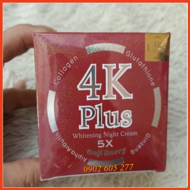 [Mã 66FMCGSALE hoàn 8% xu đơn 500K] [hàng chính hãng]Kem 4k Plus Goji Da Mụn