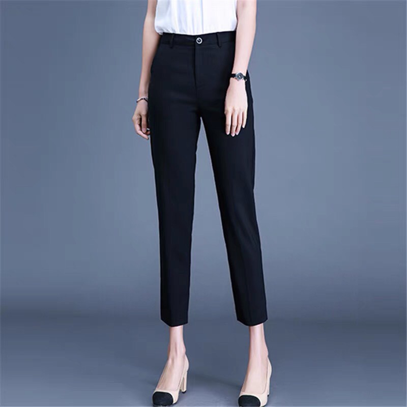 QUẦN TÂY NỮ CÔNG SỞ CẠP CAO, QUẦN ÂU NỮ ỐNG ĐỨNG, KHOÁ KÉO, DÁNG ĐẸP | BigBuy360 - bigbuy360.vn