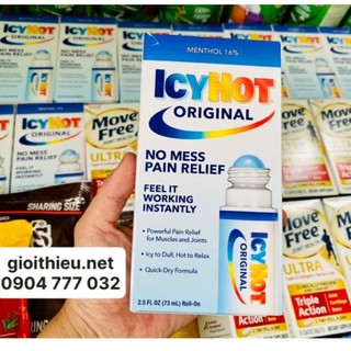 Dầu nóng xoa bóp dạng lăn Icy Hot 73ml của Mỹ