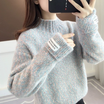 Áo Len Nữ Đẹp Kiểu Hàn Quốc Dày Dặn Ấm ( Hàng Quảng Châu ) | BigBuy360 - bigbuy360.vn